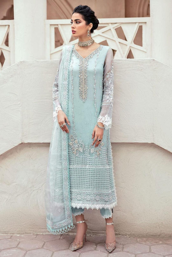 Mushq Organza Suit-Replica Suits-Replica Zone