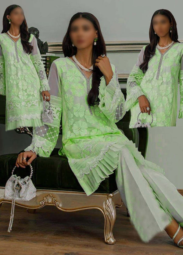 Mushq Organza Suit-Replica Suits-Replica Zone