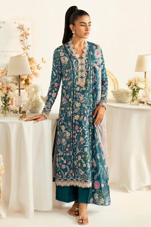 Qalamkar Lawn Suit-Lawn Suits-Replica Zone