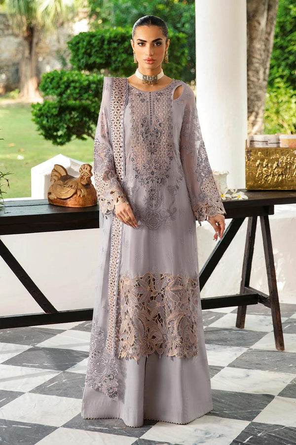 Ramsha Chiffon Suit-Replica Suits-Replica Zone