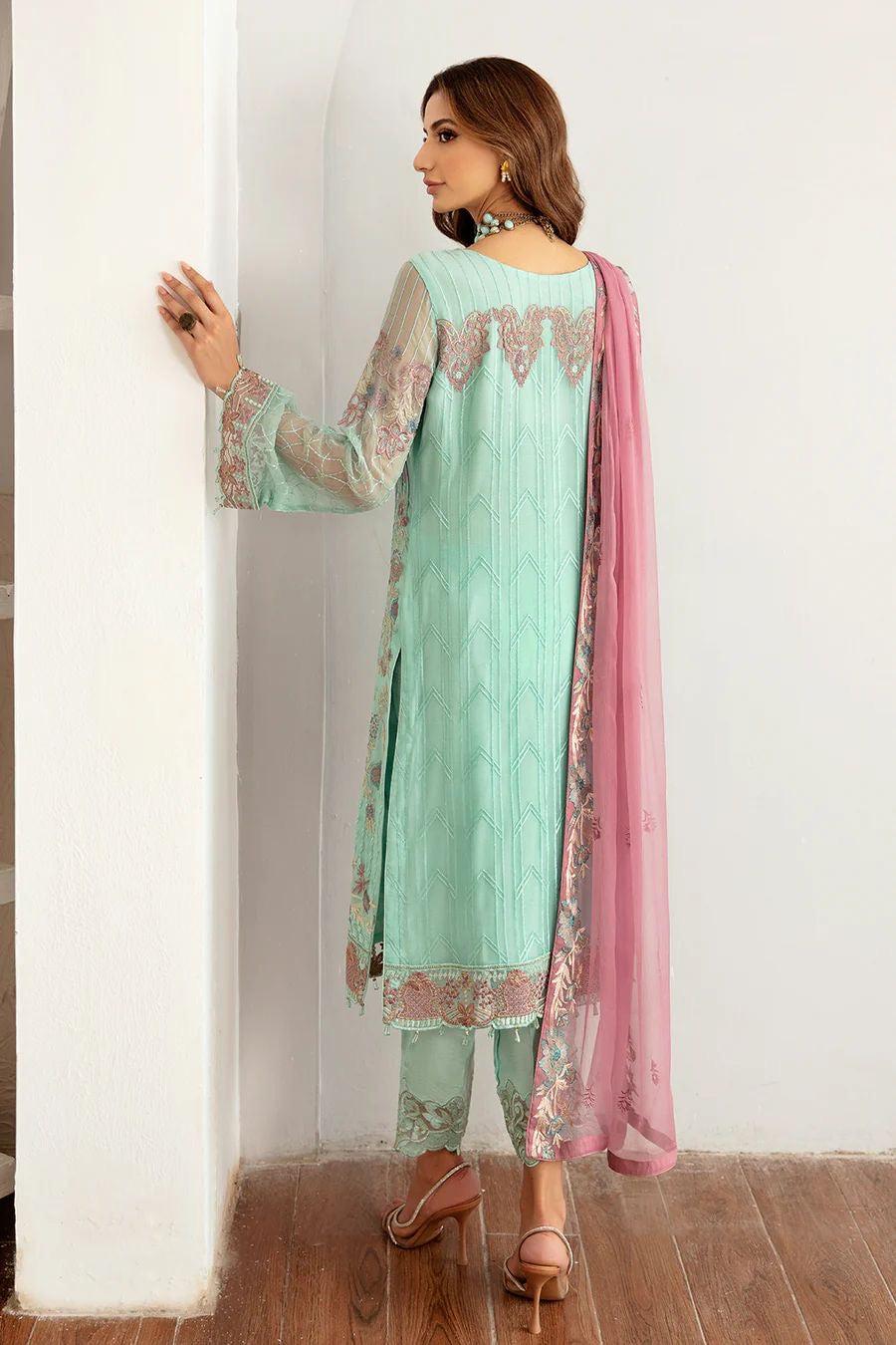 Ramsha-Green-Chiffon-Replica Zone