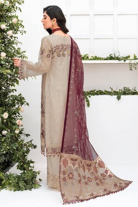 Ramsha Organza Suit-Replica Suits-Replica Zone