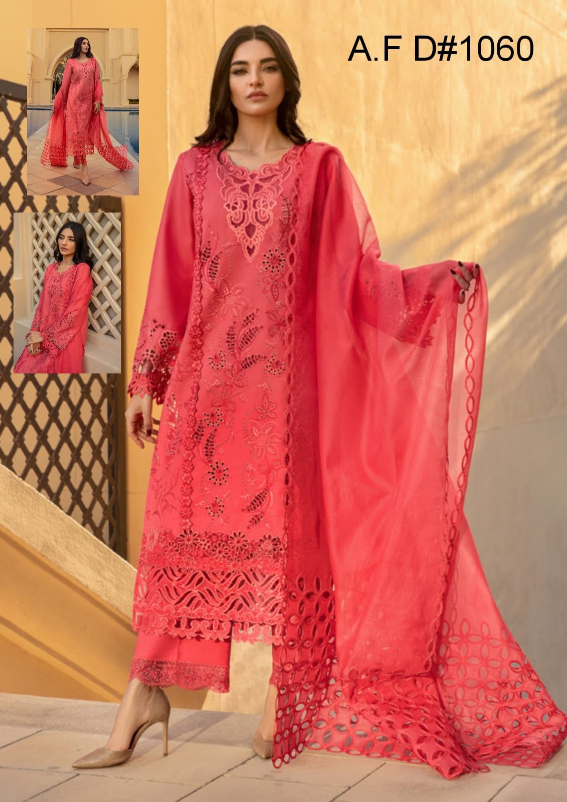 Rangrasiya-Lawn-Red-Replica Zone