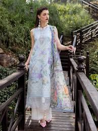 Roohenaaz Lawn Suit-Lawn Suits-Replica Zone