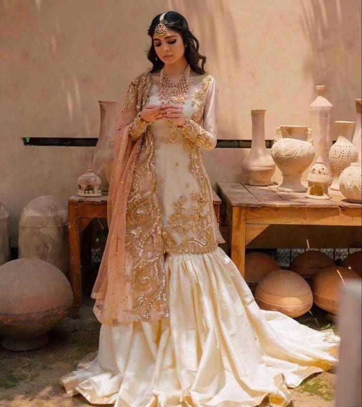 Sadaf Khan Organza Bridal Suit-Bridal Suits-Replica Zone