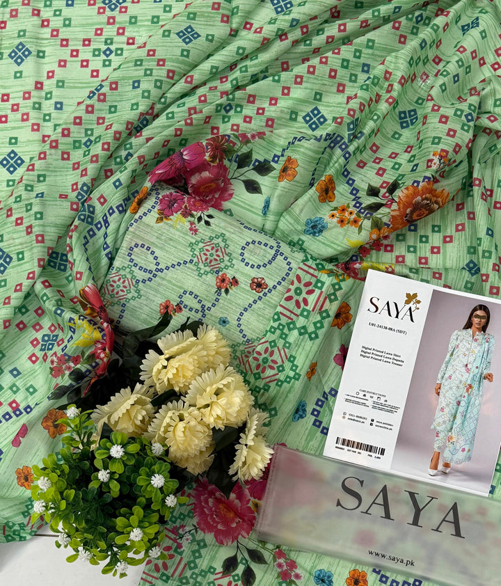 Saya Lawn Suit-Sale Suits-Replica Zone