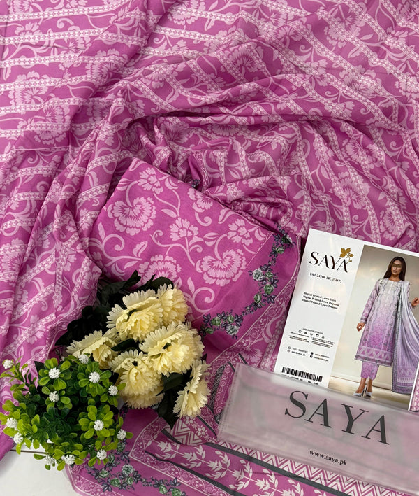 Saya Lawn Suit-Sale Suits-Replica Zone