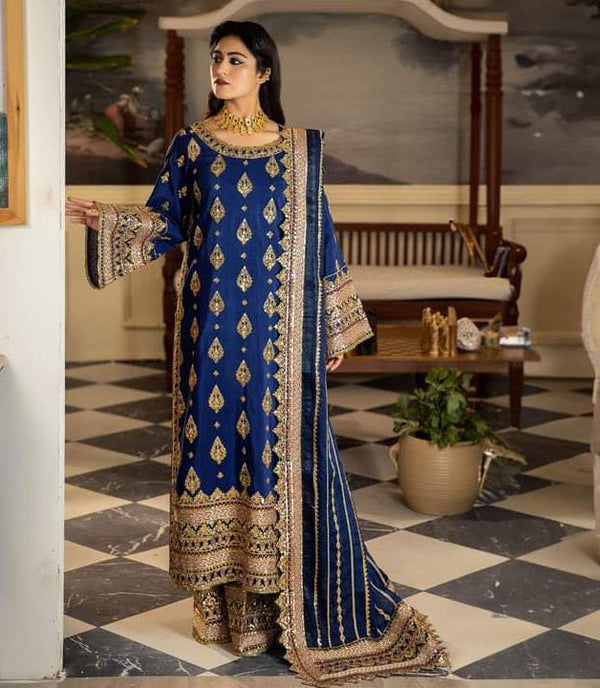 Serene Chiffon Suit-Replica Suits-Replica Zone