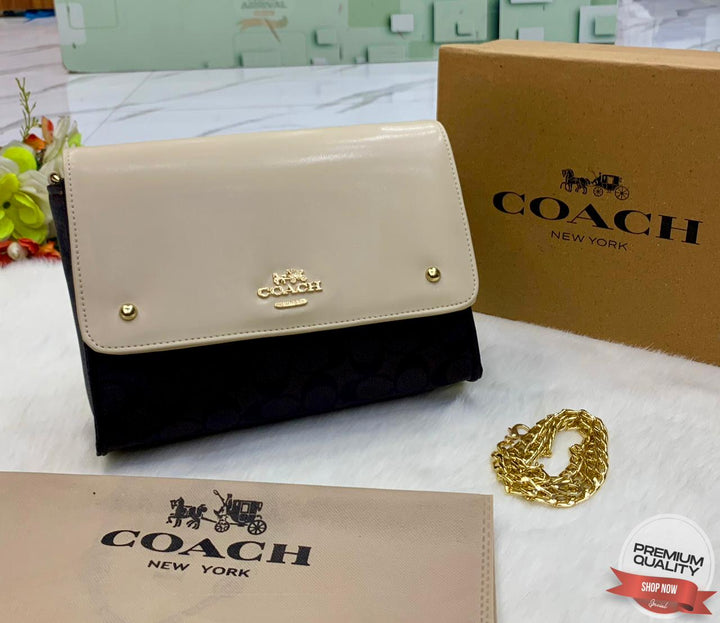 Stylish Coach Leather Handbags-Handbags-Replica Zone