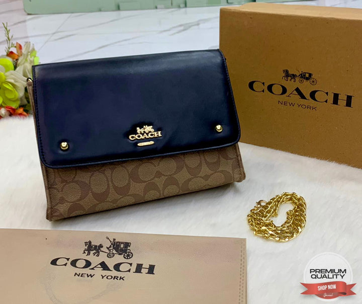 Stylish Coach Leather Handbags-Handbags-Replica Zone