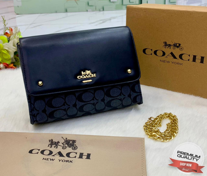 Stylish Coach Leather Handbags-Handbags-Replica Zone