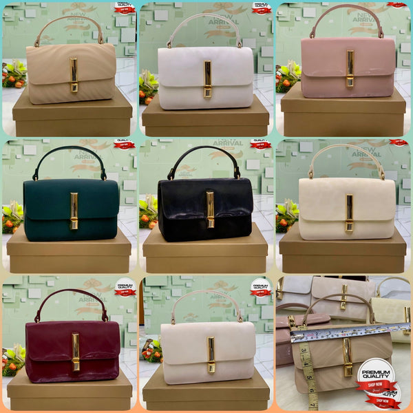 Stylish Side Cross Style Leather Handbags-Handbags-Replica Zone