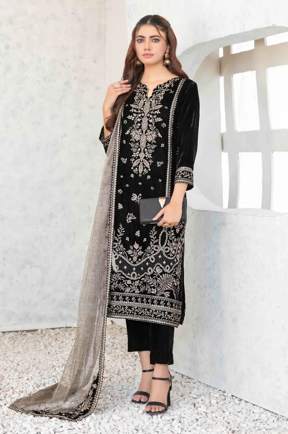 Tawakkal Velvet Suit-Replica Suits-Replica Zone