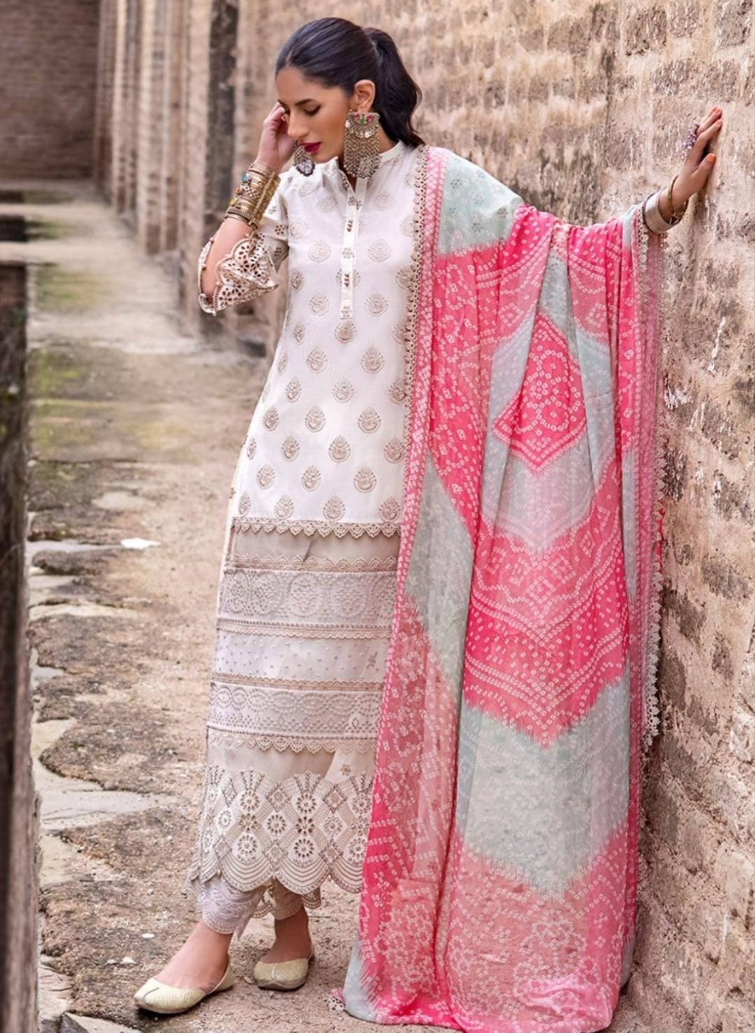 Zainab Chottani Cotton Suit-Cotton Suits-Replica Zone