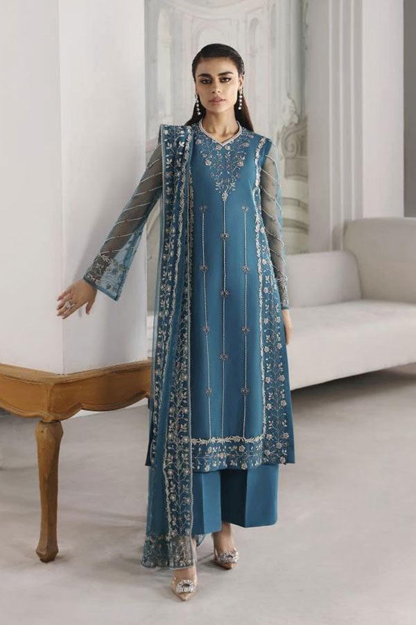 Zainab Chottani Organza Suit-Replica Suits-Replica Zone