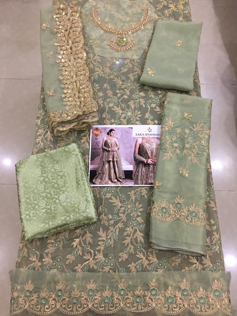 Zara Shahjahan Bridal Suit-Bridal Suits-Replica Zone