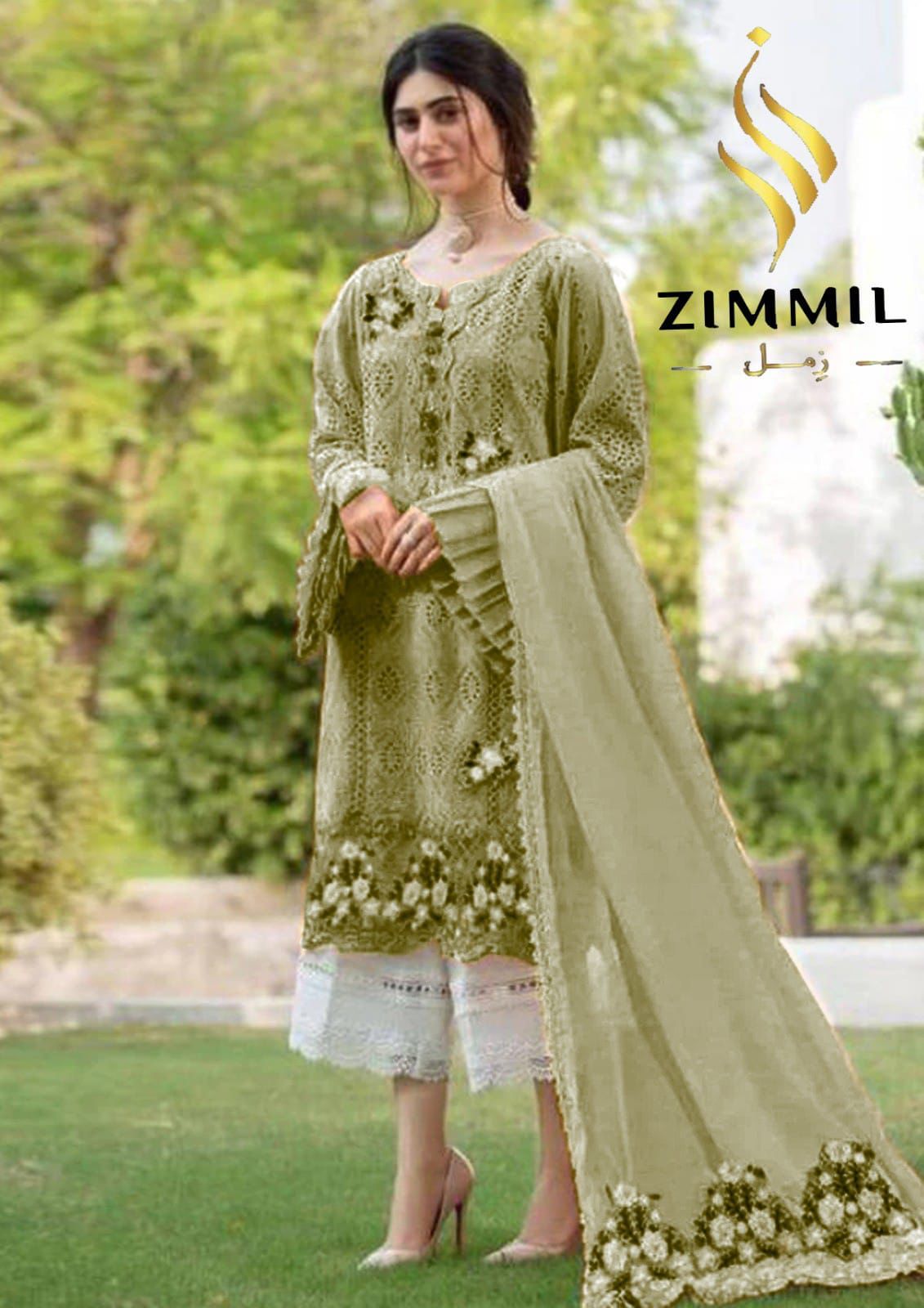 Zarqash Cotton Suit-Cotton Suits-Replica Zone