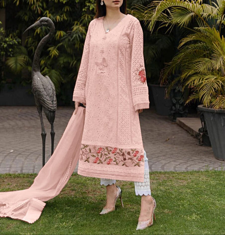 Zarqash Organza Suit-Replica Suits-Replica Zone