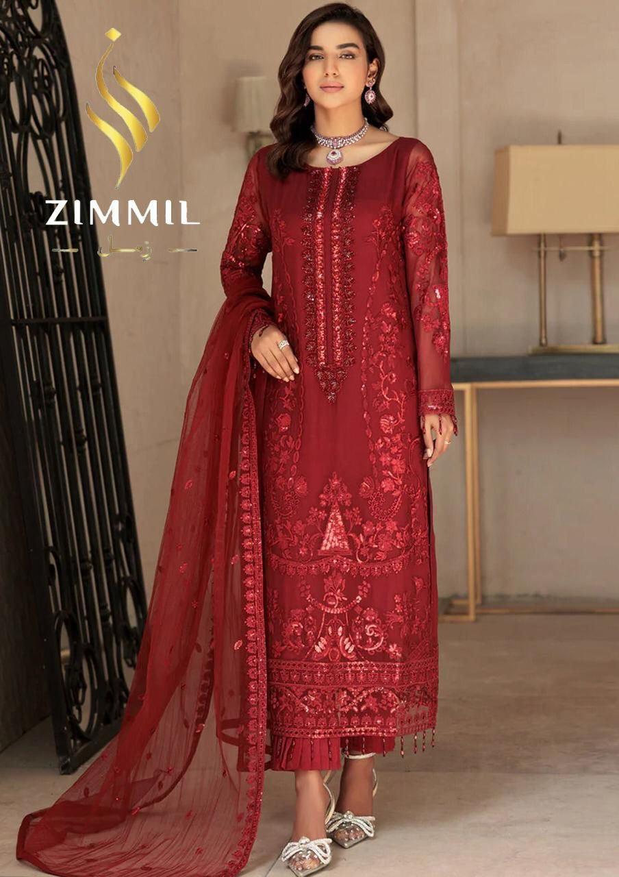 Zimmil-Red-Organza-Replica Zone